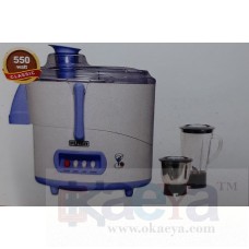 OkaeYa Classic Juicer Mixer Grinder with 2 JAR